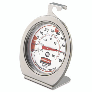 Rubbermaid Commercial Refrigerator/Freezer Monitoring Thermometer, -20F to 80F View Product Image