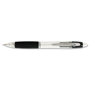 Zebra Z-Grip Max Mechanical Pencil, 0.7 mm, Black Lead, Black Barrel, Dozen View Product Image