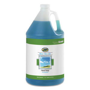 Zep Blue Sky AB Antibacterial Foam Hand Soap, Clean Open Air, 1 gal Bottle, 4/Carton (ZPP332124) View Product Image