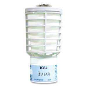 Rubbermaid Commercial TCell Air Freshener Dispenser Oil Fragrance Refill, Pure Scent, 1.62 oz, 6/Carton (RCP402498) View Product Image