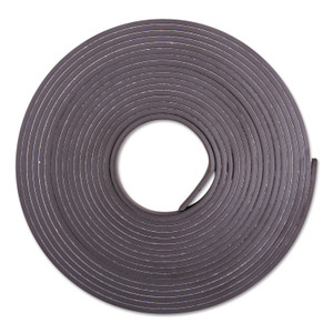 ZEUS Adhesive-Backed Magnetic Tape, 0.5" x 10 ft, Black (BAU66010) View Product Image