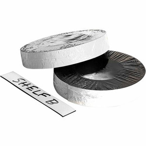 Zeus Magnetic Tape - 16.67 yd Length x 1" Width - White - Adhesive Backing - For Labeling, Marking, Calendar, Memo, Garage, Box, Classroom, Office, Cabinet, Locker Roll Product Image 