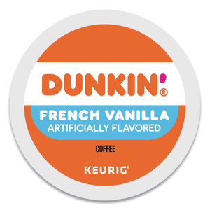 Dunkin Donuts K-Cup Pods, French Vanilla, 22/Box GMT1268 (GMT1268) View Product Image
