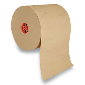J-Series Hardwound Paper Towels, 8" X 800 Ft, Natural Kraft, 6 Rolls/carton (CWZ24405973) View Product Image