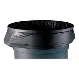 Coastwide Professional AccuFit Linear Low-Density Can Liners, 55 gal, 1.3 mil, 40" x 53", Black, 20 Bags/Roll, 5 Rolls/Carton (CWZ472384) View Product Image