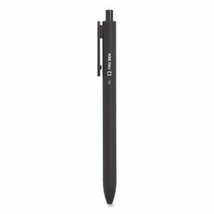 TRU RED Quick Dry Gel Pen, Retractable, Fine 0.5 mm, Black Ink, Black Barrel, 5/Pack View Product Image