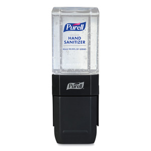 PURELL ES1 Hand Sanitizer Dispenser Starter Kit, 450 mL, 3.12 x 5.88 x 5.81, Graphite, 6/Carton View Product Image