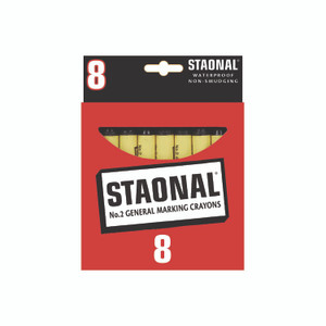 Crayola No. 2 Staonal Marking Wax Crayons - 5" Length x 0.6" Diameter - (CYO5200023051) Product Image 