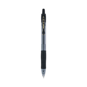 Pilot G2 Premium Gel Pen Convenience Pack, Retractable, Bold 1 mm, Black Ink, Smoke/Black Barrel, 36/Pack (PIL84095) View Product Image