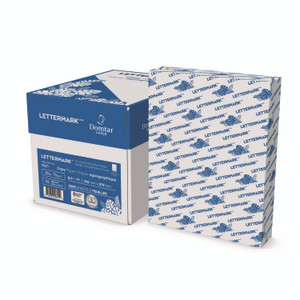 Lettermark Custom Cut-Sheet Copy Paper, 92 Bright, Micro-Perforated 3.66" from Bottom, 20 lb Bond Weight, 8.5 x 11, White, 500/Ream View Product Image