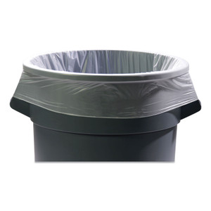Coastwide Professional AccuFit Linear Low-Density Can Liners, 23 gal, 0.9 mil, 28" x 45", Clear, 25 Bags/Roll, 8 Rolls/Carton (CWZ477573) View Product Image