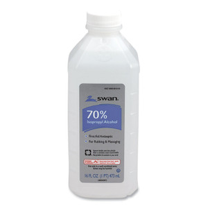 PhysiciansCare by First Aid Only First Aid Kit Rubbing Alcohol, Isopropyl Alcohol, 16 oz Bottle (FAOM313) View Product Image