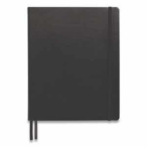 TRU RED Flexible-Cover Business Journal, 1-Subject, Narrow Rule, Black Cover, (128) 10 x 8 Sheets View Product Image
