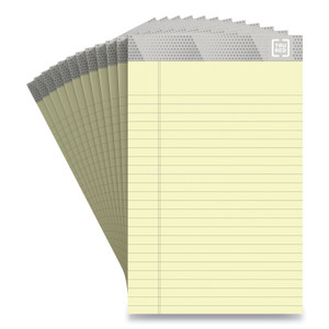 Notepads, Narrow Rule, 50 Canary-Yellow 5 X 8 Sheets, 12/pack View Product Image
