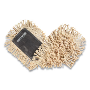 Coastwide Professional Cut-End Dust Mop Head, Economy, Cotton, 24 x 5, White (CWZ24418779) View Product Image