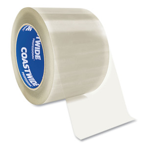 Coastwide Professional Industrial Packing Tape, 3" Core, 2.1 mil, 3" x 110 yds, Clear, 24/Carton (CWZ24341915) View Product Image