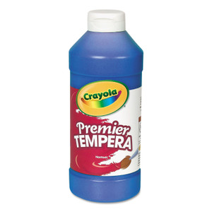 Crayola Premier Tempera Paint, Blue, 16 oz Bottle View Product Image