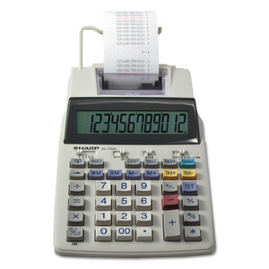 Sharp EL-1750V Two-Color Printing Calculator, Black/Red Print, 2 Lines/Sec (SHREL1750V) View Product Image