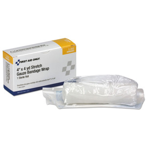 First Aid Only 24 Unit ANSI Class A+ Refill, 4" x 4 yd Sterile Gauze Bandage (FAO5800) View Product Image