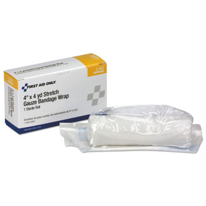 First Aid Only 24 Unit ANSI Class A+ Refill, 4" x 4 yd Sterile Gauze Bandage View Product Image