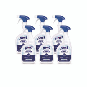 PURELL Healthcare Surface Disinfectant, Fragrance Free, 32 oz Spray Bottle, 6/Carton View Product Image
