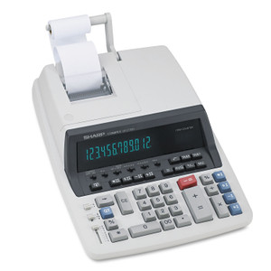Sharp QS-2770H Two-Color Ribbon Printing Calculator, Black/Red Print, 4.8 Lines/Sec (SHRQS2770H) View Product Image