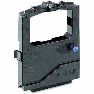 Oki Dot Matrix Ribbon Cartridge - Black - 1 Each - (OKI42377801) Product Image 