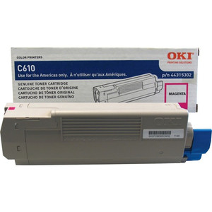 CRTDG;TONER;C610SRS;6K;MA (OKI44315302) Product Image