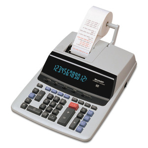 Sharp VX2652H Two-Color Printing Calculator, Black/Red Print, 4.8 Lines/Sec (SHRVX2652H) View Product Image