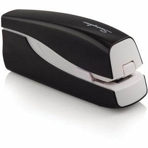 Swingline Portable Electric Stapler - Staples Upto 20 Sheet of 20lb Paper - Holds Upto 210 Staple - Full Strip - Staple Size: 0.25" - 6 x AA Product Image 