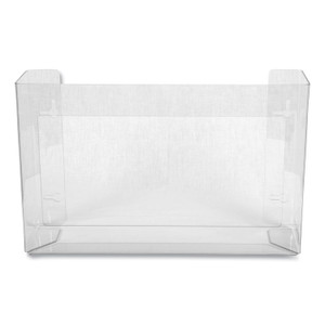 San Jamar Clear Plexiglas Disposable Glove Dispenser, 3-Box, Plexiglas, Clear, 18 x 3.75 x 10 (SJMG0805) View Product Image