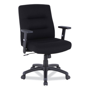 Alera Kesson Series Petite Office Chair, Supports Up to 300 lb, 17.71" to 21.65" Seat Height, Black View Product Image