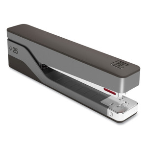 TRU RED Desktop Aluminum Full Strip Stapler, 25-Sheet Capacity, Gray/Black (TUD24418188) View Product Image