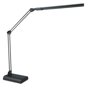 Alera Adjustable LED Desk Lamp, 3.25w x 6d x 21.5h, Black (ALELED908B) View Product Image