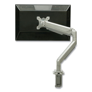 AbilityOne 7110016915486 SKILCRAFT Gas-Spring Ergonomic Monitor Arm, For 32" Monitors, 360 Rotation, 90 Tilt, 180 Pan, Supports 19.8 lb (NSN6915486) View Product Image