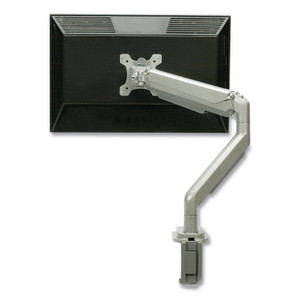 AbilityOne 7110016915486, SKILCRAFT Gas-Spring Ergonomic Monitor Arm, For 32" Monitors, 360 Rotation, 90 Tilt, 180 Pan, Supports 19.8 lb View Product Image