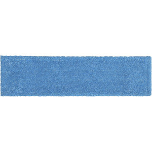 Rubbermaid Commercial Adaptable Flat Mop Microfiber Pad - 19.5" Length x 5.5" Depth - MicroFiber - Blue - (RCP2132427) Product Image 