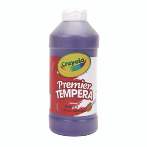Crayola Premier Tempera Paint, Violet, 16 oz Bottle View Product Image