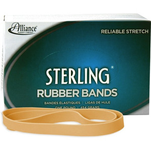 Alliance Rubber 25075 Sterling Rubber Bands - Size #107 (ALL25075) View Product Image