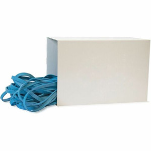 Alliance Rubber SuperSize Industrial-Strength Large Rubber Bands - Size: Large - 17" Length x 0.3" Width - Reusable, Elastic, Heavy Duty, Strong, Stretchable - Latex - Blue Product Image 