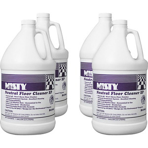 MISTY Neutral Floor Cleaner - For Multi Surface - Concentrate - Liquid - 128 fl oz (4 quart) - Lemon Scent - (AMR1033704CT) Product Image 