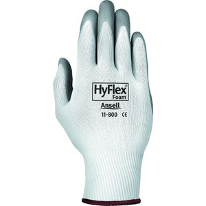Ansell Healthcare Products Safety Gloves, Nitrile Foam Coating, X-Large, 2/PR, GY/WE (ANS1180010) View Product Image