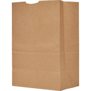 Ajm Packaging Corporation Grocery Sacks, No. 57, 500/CT, Kraft (AJMGS57NP5C) View Product Image