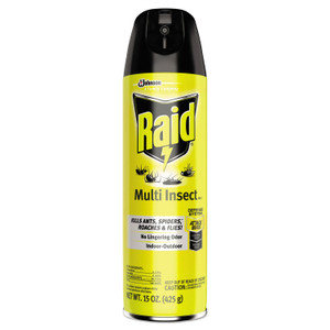 Raid Multi Insect Killer, 15 oz Aerosol Spray, 12/Carton (SJN300819) View Product Image