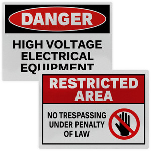 Avery; Reflective Sign Labels (AVE61583) View Product Image