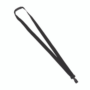 Advantus Breakaway Lanyard with Plastic Hook, 36" Long, Black, 12/Pack View Product Image