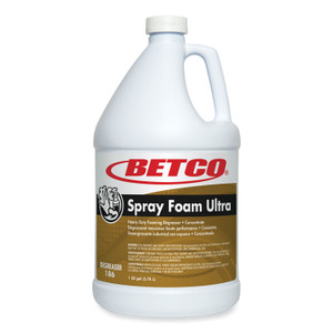 Betco Spray Foam Ultra Degreaser, 1 gal oz Bottle, 4/Carton (BET1860400) View Product Image