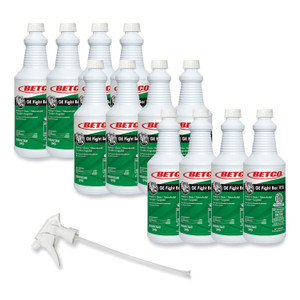 Betco GE Fight Bac RTU Disinfectant, Fresh Scent, 32 oz Bottle, 12/Carton View Product Image