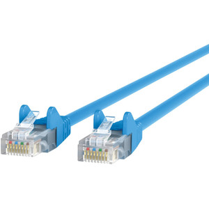 Belkin Cable, Cat 6, UTP, RJ45M/M, 14'L, Blue (BLKA3L980B14BUS) View Product Image