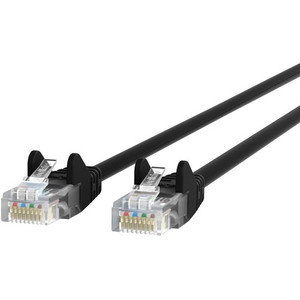 Belkin RJ45 Category 6 Snagless Patch Cable (BLKA3L9804BLKS) View Product Image